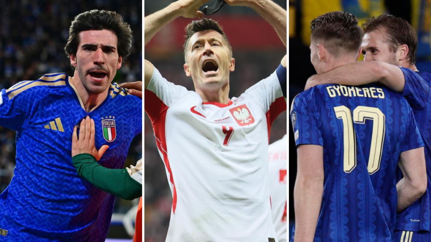 Italia - Polonia - Suecia - repesca Mundial