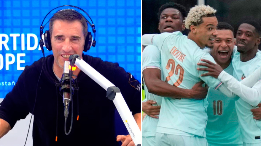 Joseba Larrañaga y la selección francesa de fútbol