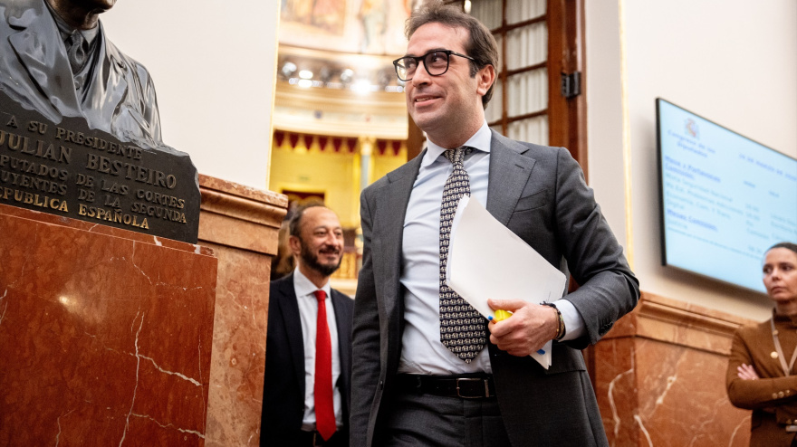 El vicepresidente primero y ministro de Economía, Comercio y Empresa, Carlos Cuerpo