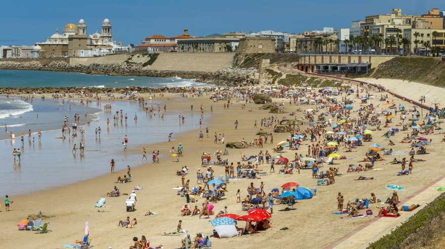 Playa de Santa María del Mar (Cádiz)