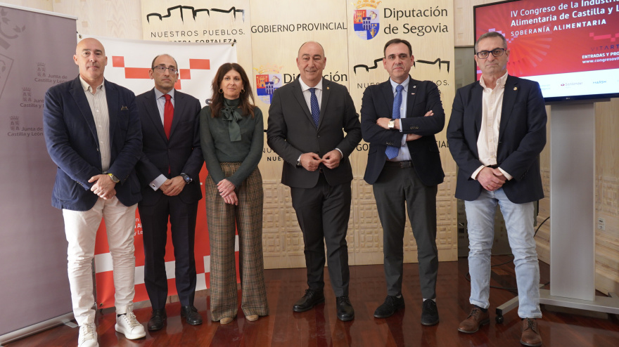 Presentación del Congreso de la Industria Alimentaria en Castilla y León