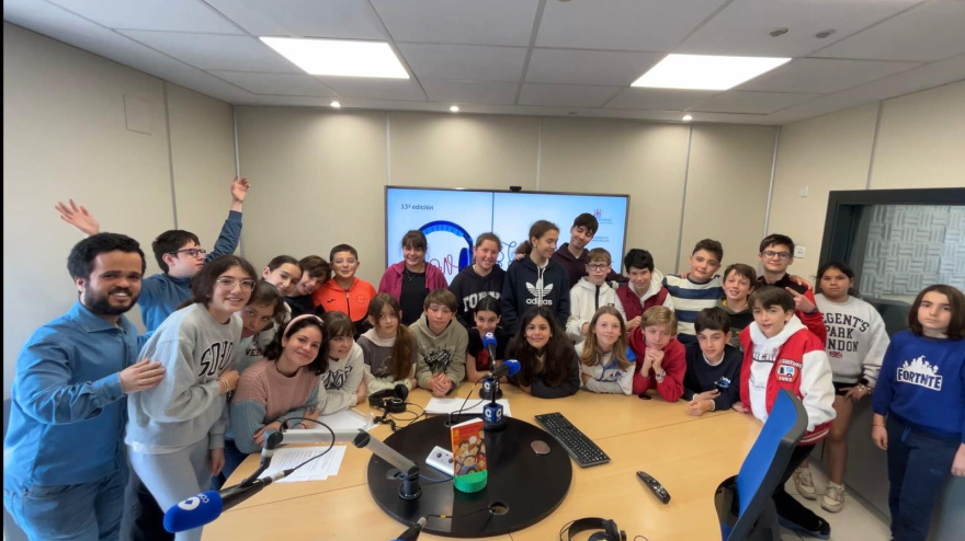 Alumnos de 6º de Primaria del CEIP Colón