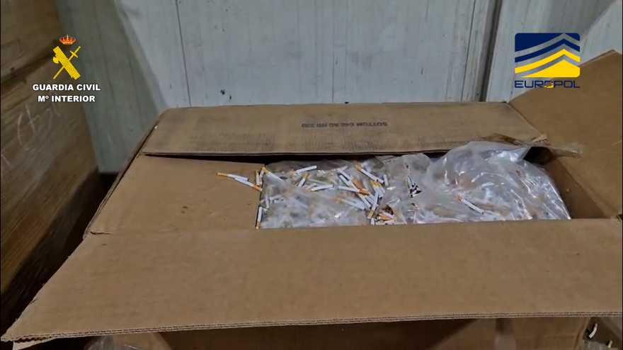 El tabaco intervenido