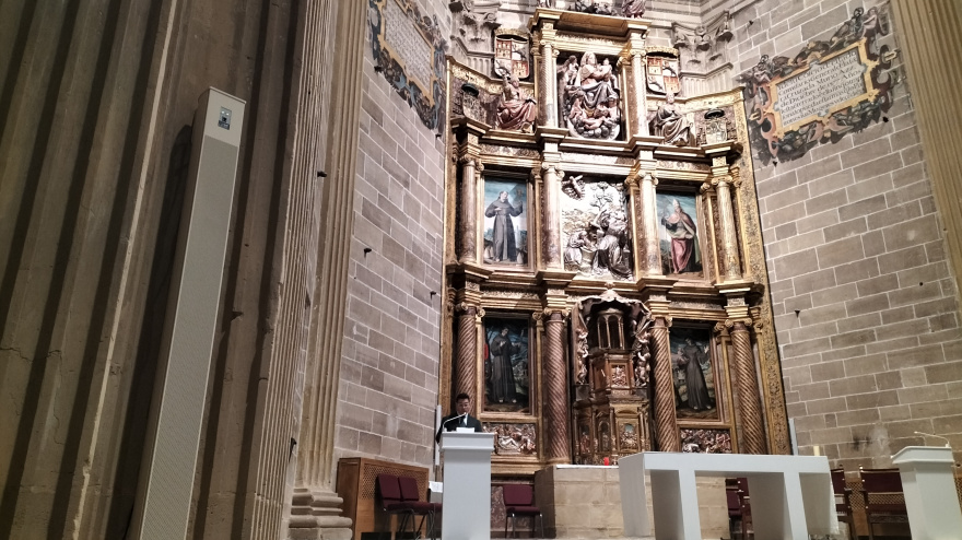 Pregón de Semana Santa en la iglesia del convento de San Francisco