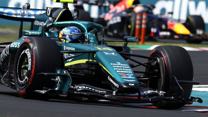Fernando Alonso, durante el GP de Japón de F1