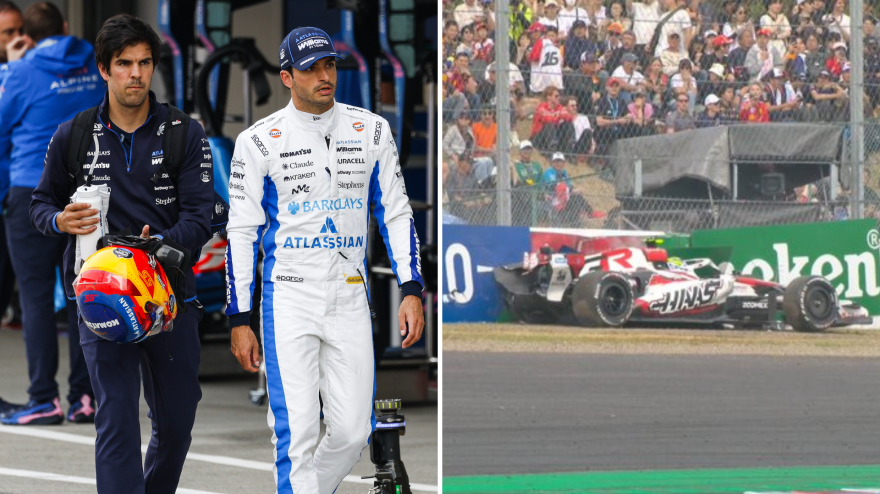 La petición de Carlos Sainz tras el accidente de Bearman durante el GP de Japón