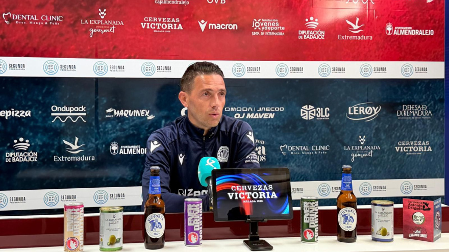 David Rocha, técnico del Extremadura