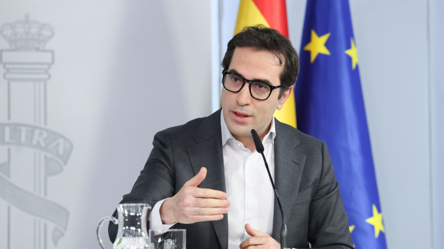 El ministro de Economía, Comercio y Empresa, Carlos Cuerpo