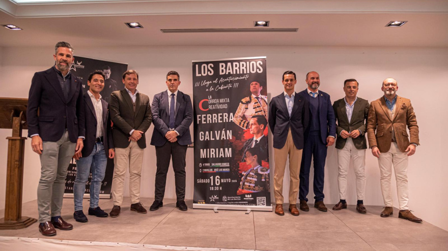 Presentación de la Corrida de la Creatividad de Los Barrios
