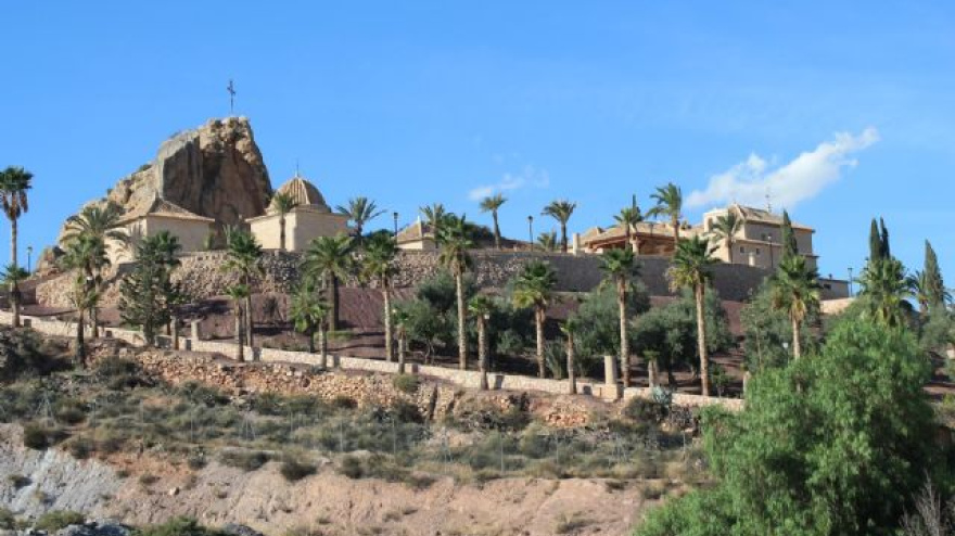 Imagen del monte Calvario de Lorca, lugar de interés etnográfico