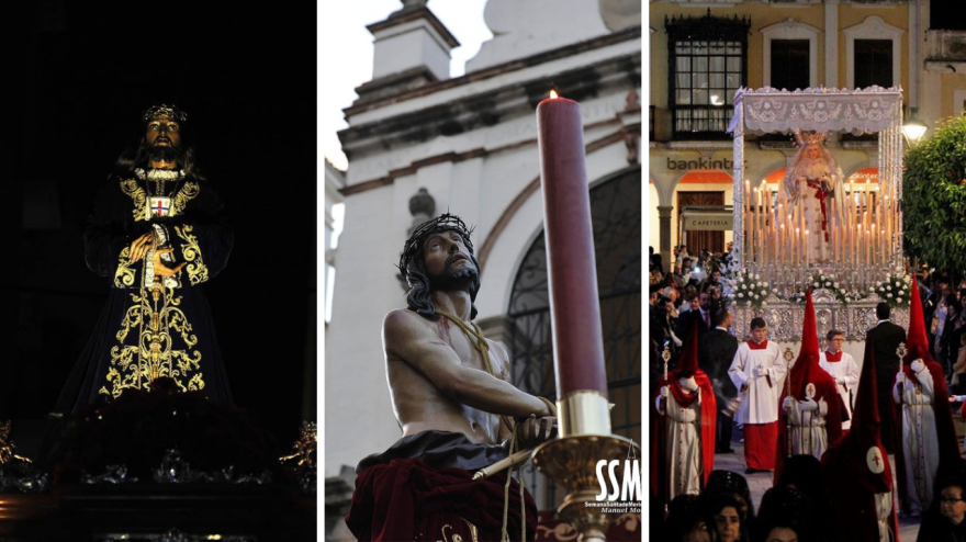 Lunes Santo de Medinaceli, Injurias y Rosario en Mérida