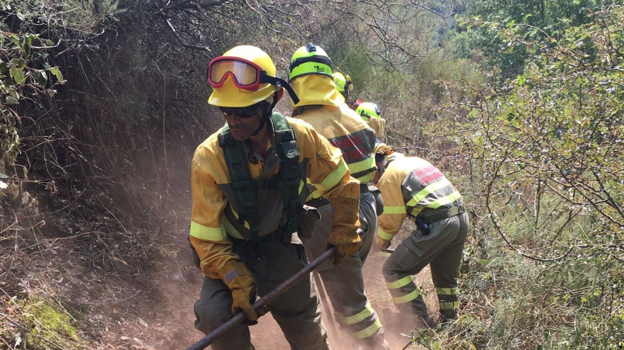 Incendio en Agoncillo