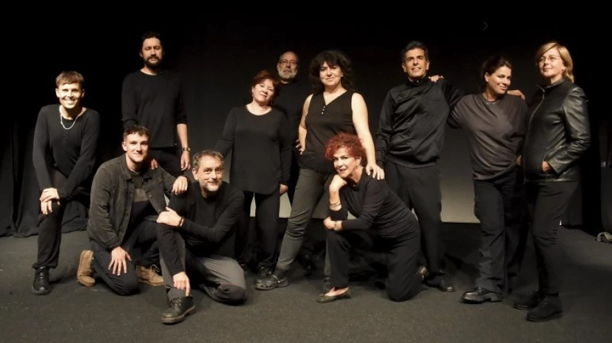 Integrantes de Opaí en el estreno 'De marzo a marzo'