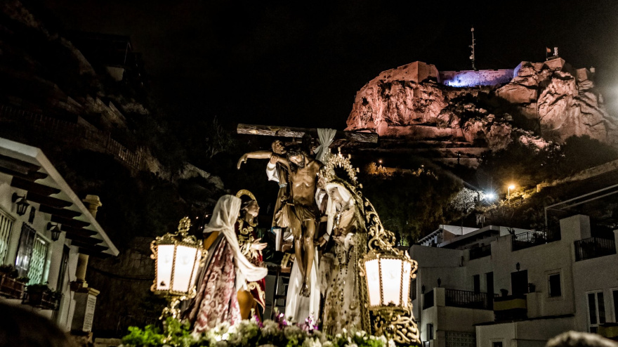 La procesión más espectacular de Alicante llega en pleno ecuador de la Semana Santa