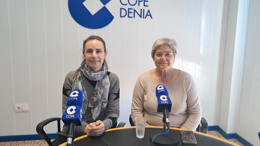 Inma Mud, asesora de lactancia y Laura Pacheco, presidenta del Grup Nodrissa