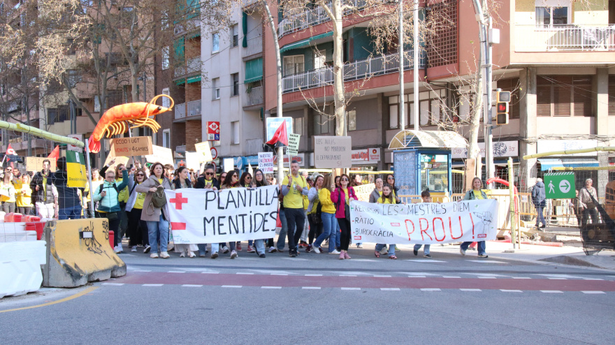 Huelgas en Cataluña