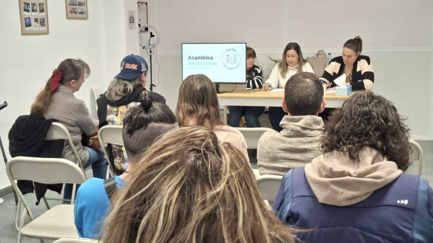 Celia González es la presidenta de Vilatea, que estrena nueva sede en Vila-real.