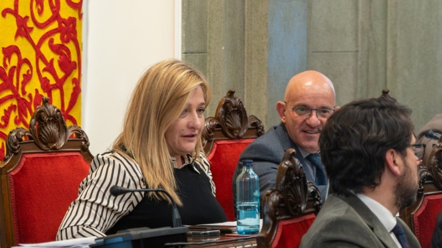 Beatriz Sánchez en el pleno