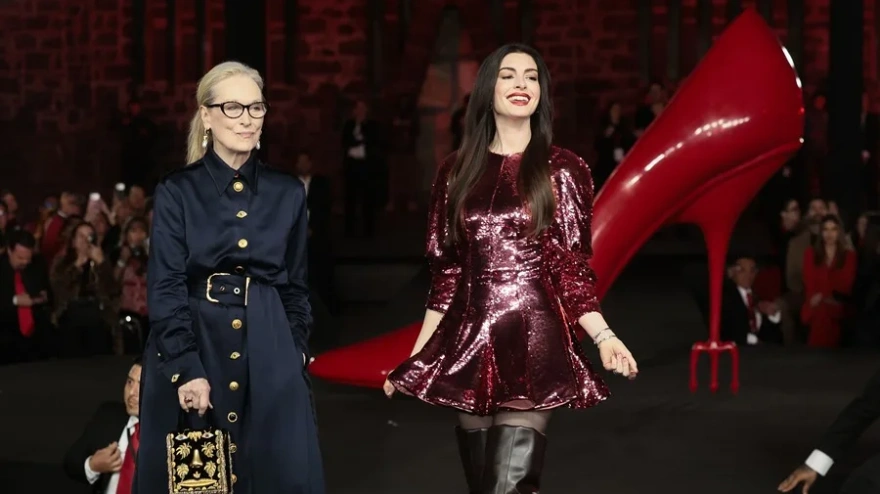 Meryl Streep y Anne Hathaway en el estreno de "El diablo viste de Prada 2"