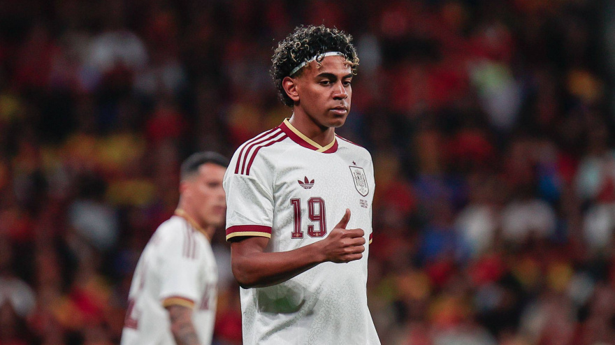 Lamine Yamal, estrella de la selección española y jugador musulmán.900/Cordon Press