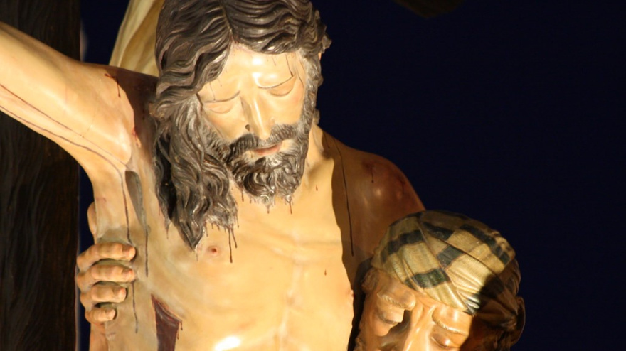 Detalle del Descendimiento de Lastrucci