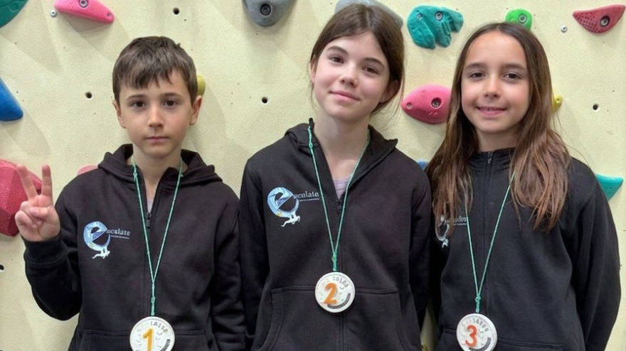 Daniela Jódar y Pepe y Lucía Albaladejo se instalan en el podio de la Liga Climboox de escalada