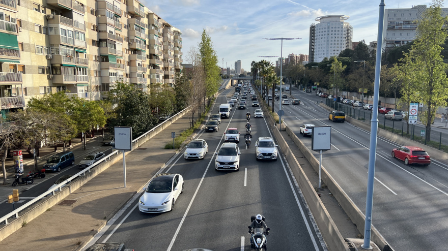 Trànsit despliega 100 kilómetros de carriles adicionales para la gran salida de Semana Santa