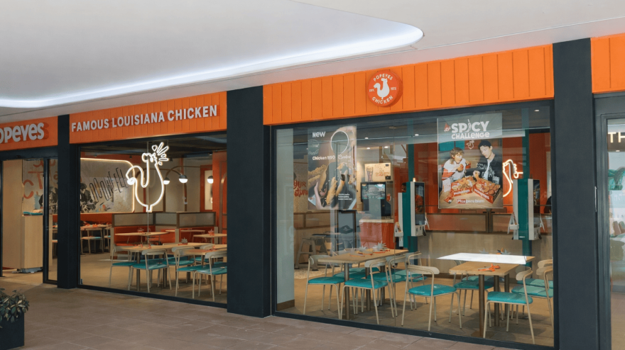 Popeyes aterriza en Plaza Central Calpe