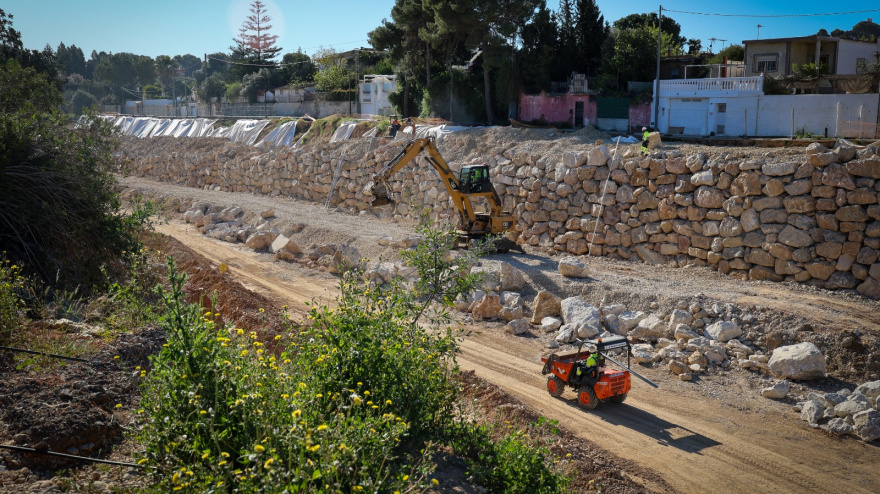 Obras de reconstrucción en Torrent