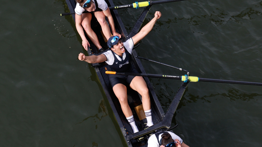 Esther Briz conquistó con sus compañeras de Oxford la mítica regata.