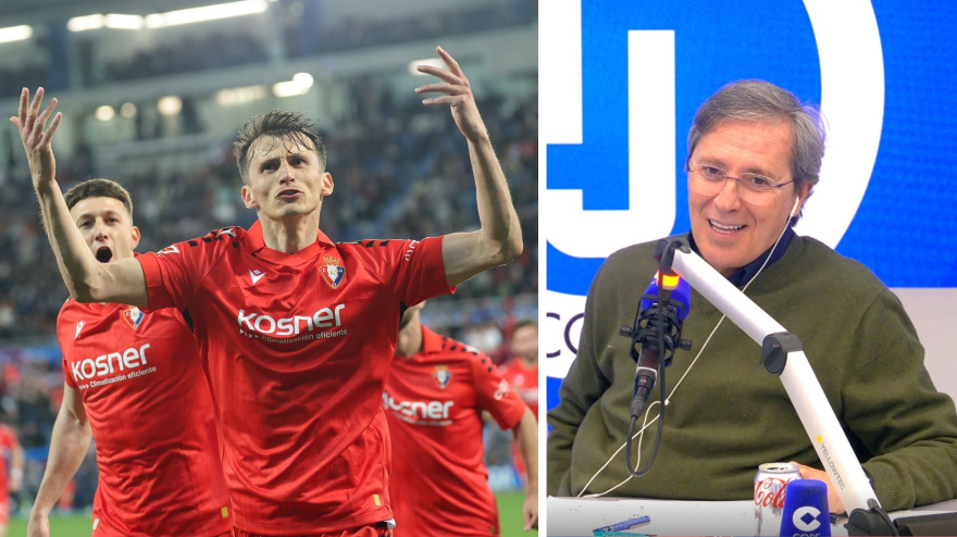 El encendido elogio de Paco González al 'rojo pasión' de la camiseta de Osasuna