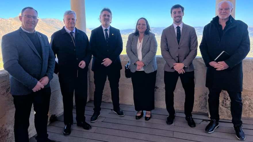 Participantes en el hermanamiento de Ortigueira con la localidad de Andalucía