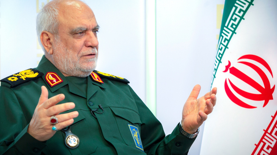 El jefe de la Inteligencia de la Guardia Revolucionaria de Irán, Majid Jademi.