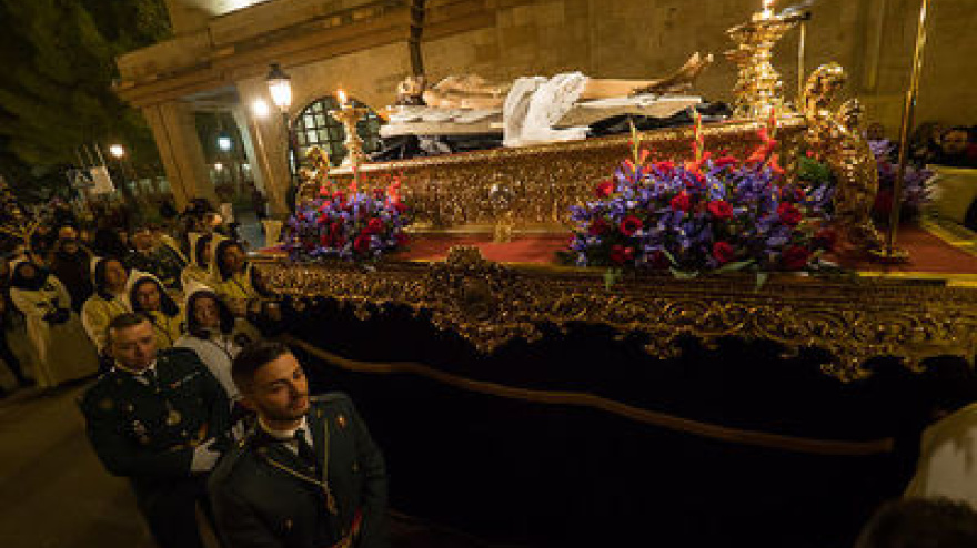 Solemne Procesión del Santo Entierro, Viernes Santo. Semana Santa de Albacete 2018