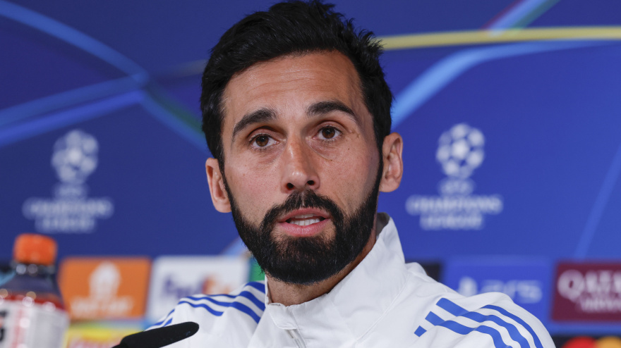 Álvaro Arbeloa, en rueda de prensa