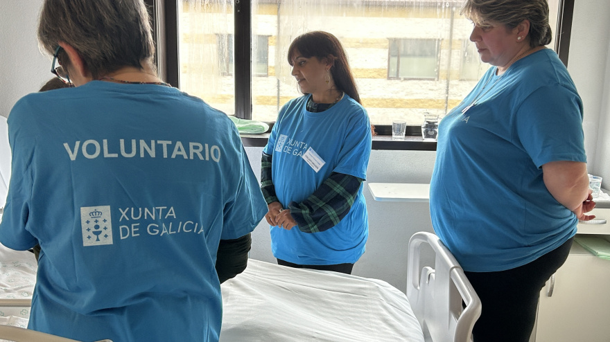 Amalia Souto, es una de las voluntarias del programa ASF  Acompaña