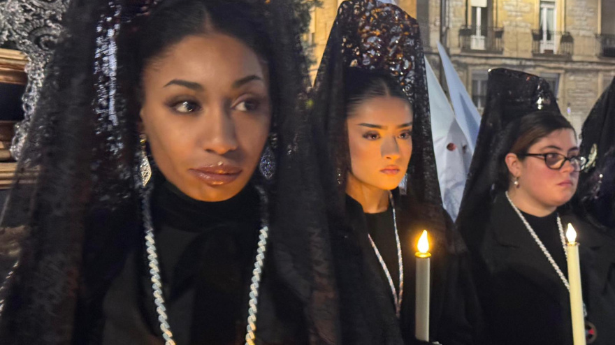 Más jóvenes participan cada año en las procesiones vascas