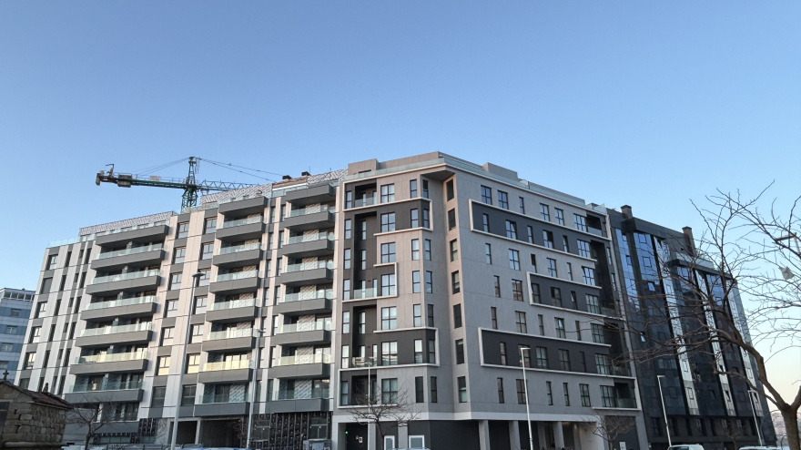 Edificio de nueva construcción, San Roque, A Coruña
