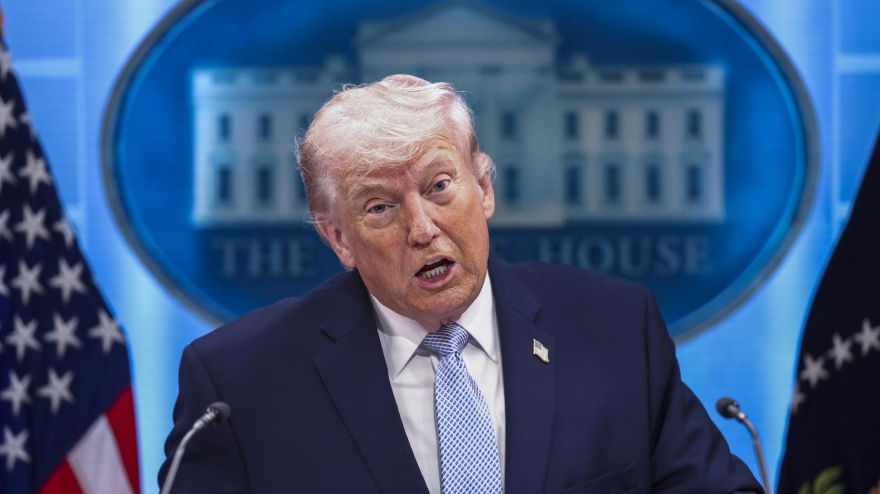 El presidente de Estados Unidos, Donald Trump