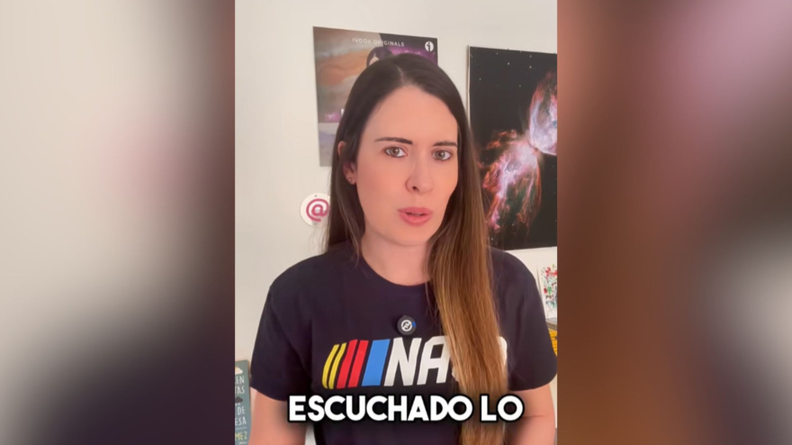 Mar Gómez, experta en fenómenos en el Espacio