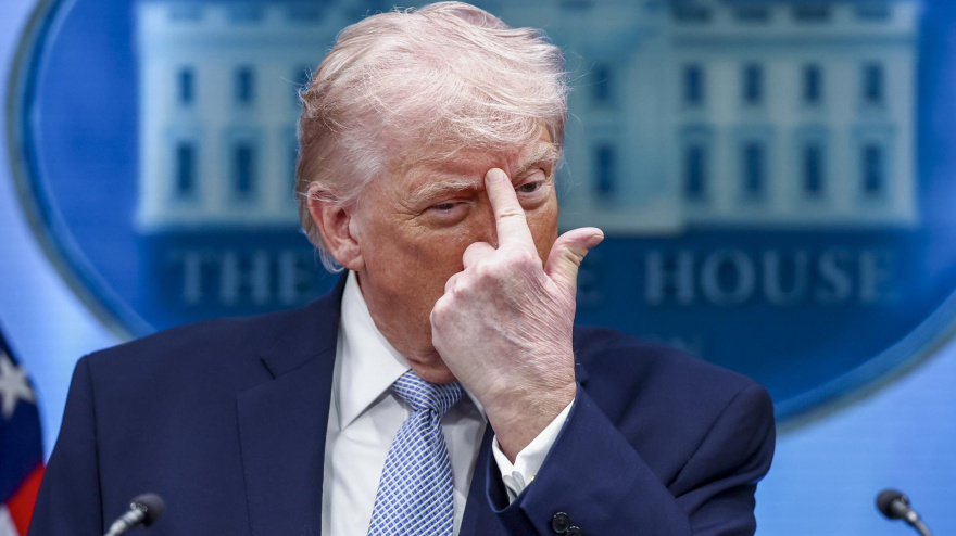 El presidente de Estados Unidos, Donald Trump