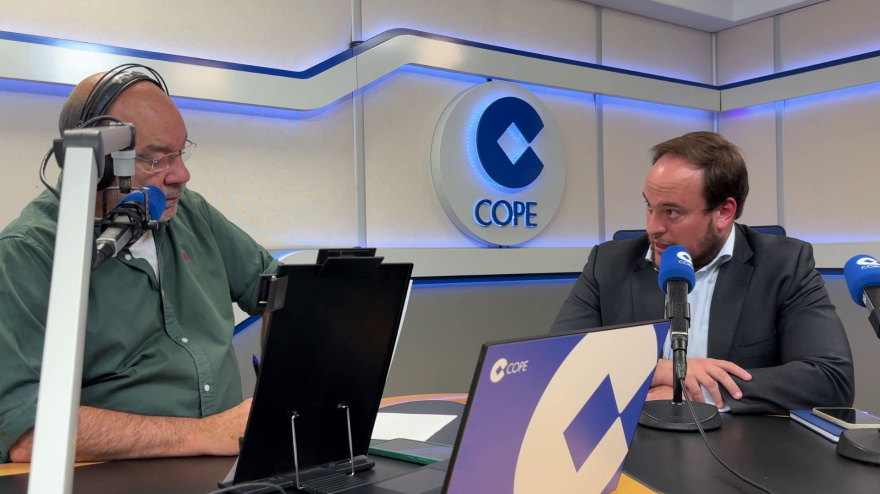 Ángel Expósito con Javier Santacruz