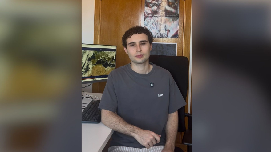 Adrián Martínez, meteorólogo