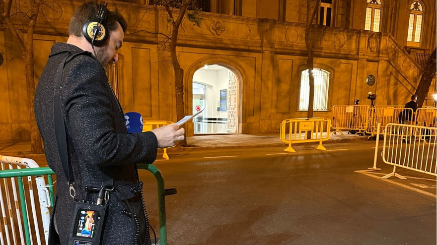 Jorge bustos, desde el Tribunal Supremo