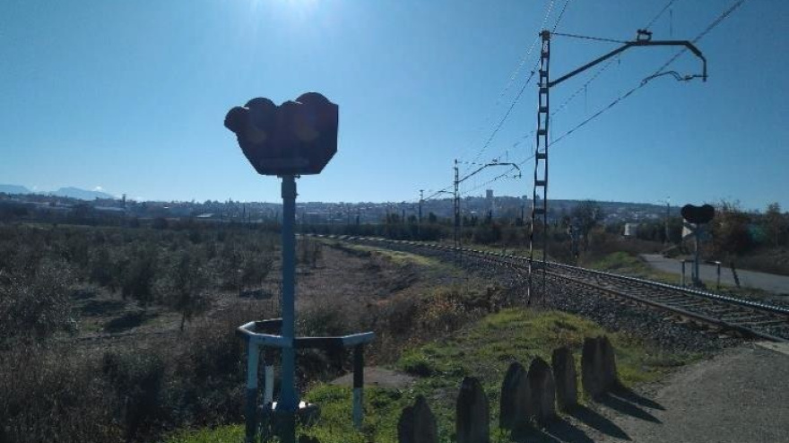 Paso a nivel, imagen de archivo