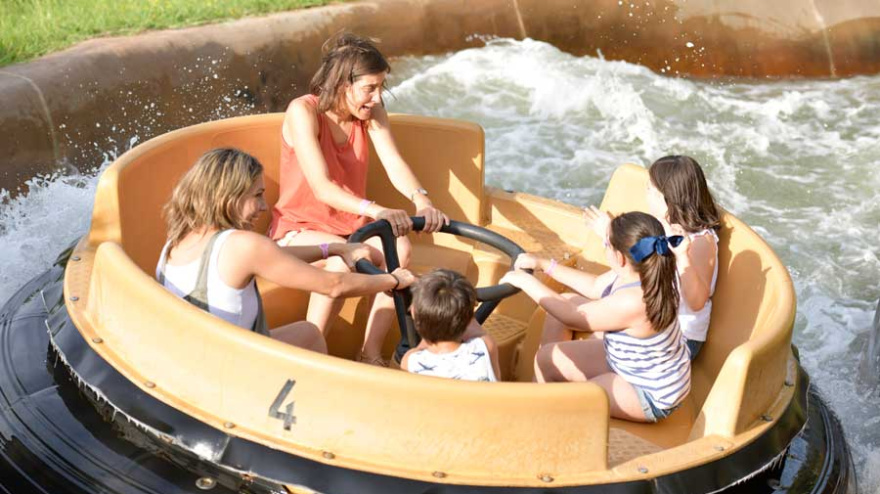 Imagen de archivo del parque de atracciones de Zaragoza