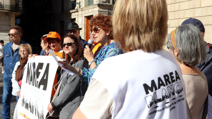 Marea Blanca llama a la movilización para frenar la privatización de la sanidad