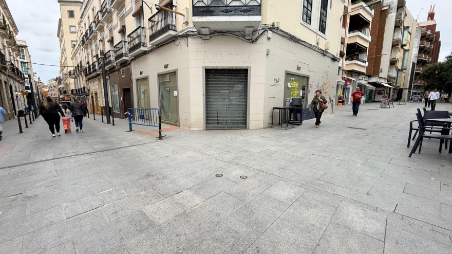 Intersección entre Felipe Checa y Vasco Núñez, en Badajoz