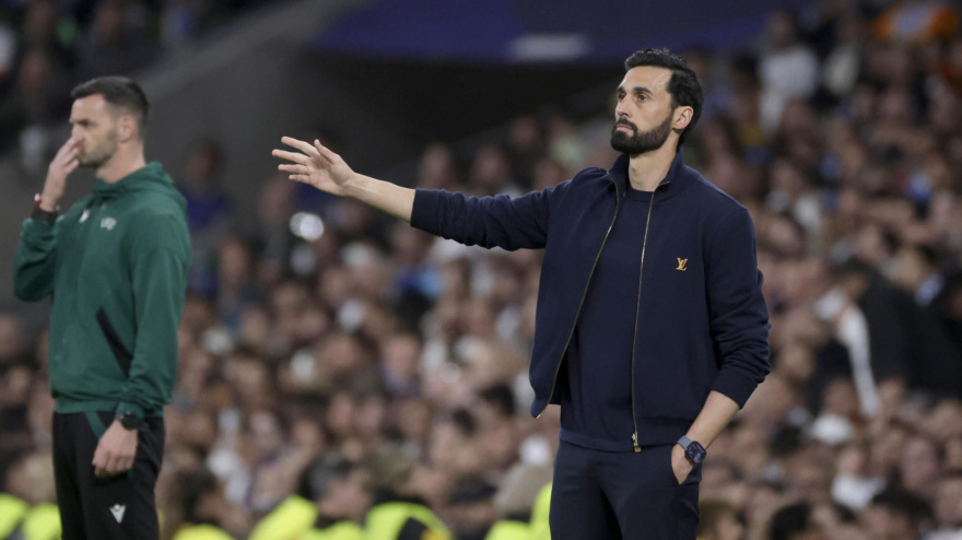 Álvaro Arbeloa, durante el Real Madrid - Bayern de Munich