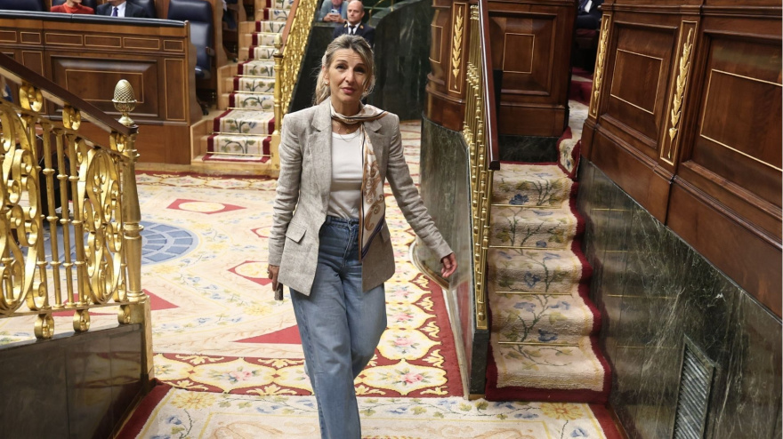 Ministra de Trabajo, Yolanda Díaz